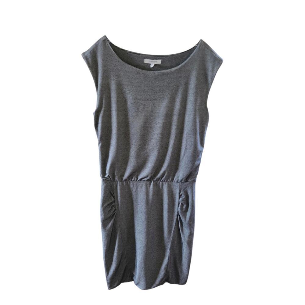 Athleta Gray‎ Sleeveless Casual Women's Dress